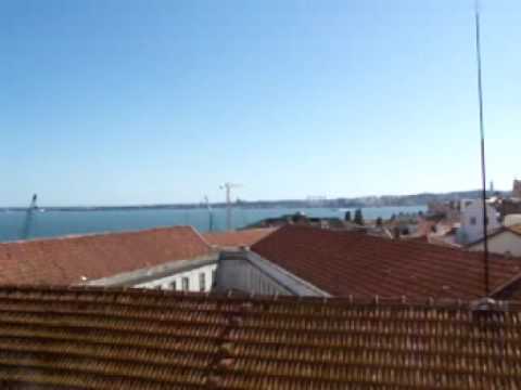 View from 3rd Floor of our Lisbon Apartments in Alfama, Lisboa