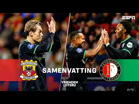 PRACHTAANVAL ✨ met AYASE UEDA als eindstation 🇯🇵 | Samenvatting Go Ahead Eagles - Feyenoord