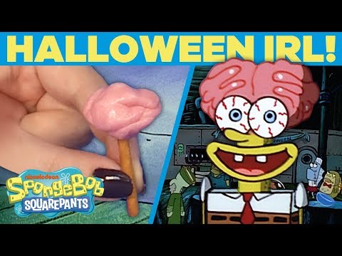 Scaredy Pants in IRL HALLOWEEN Episode ? SpongeBob