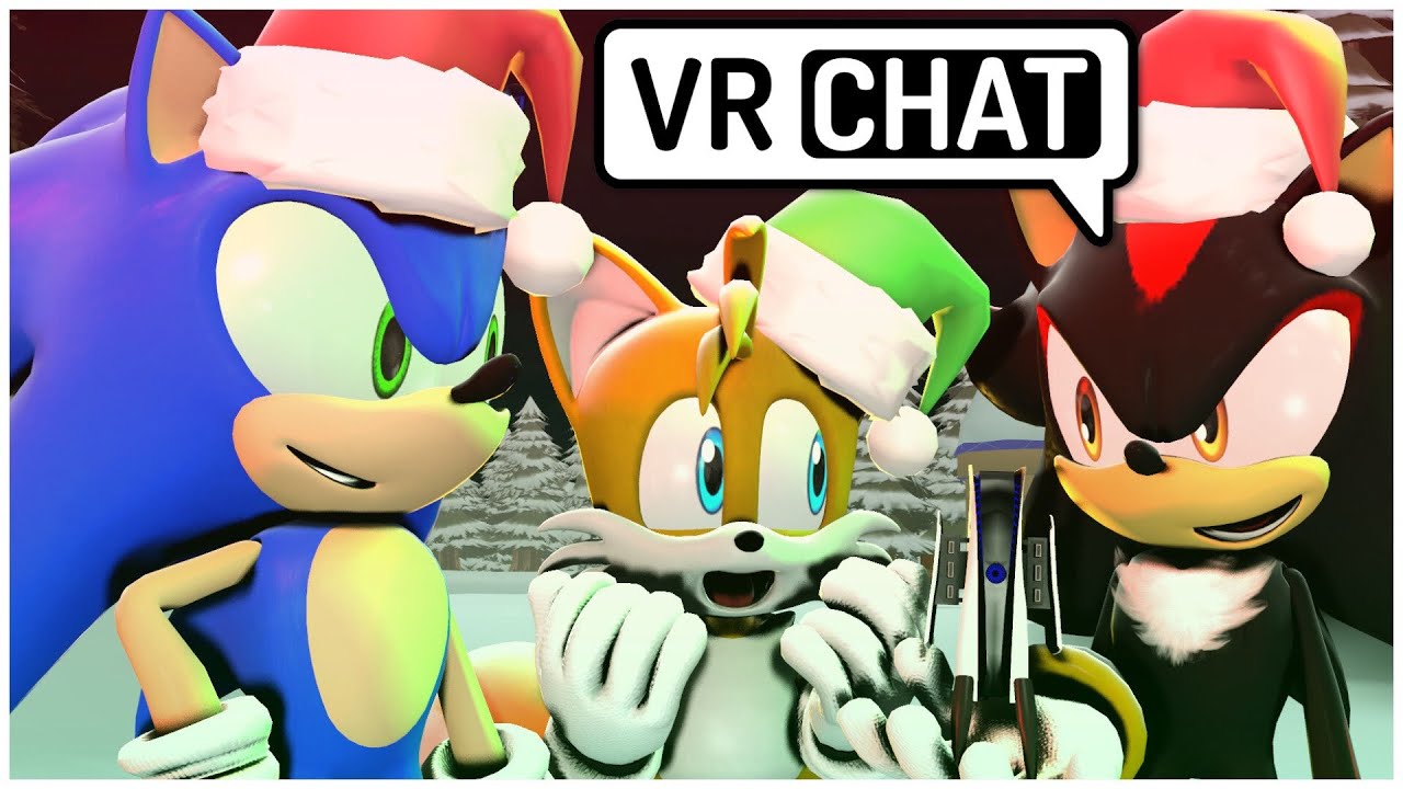 TAILS GETS A PS5! Sonic, Tails & Shadow Christmas Planning! (VRChat)