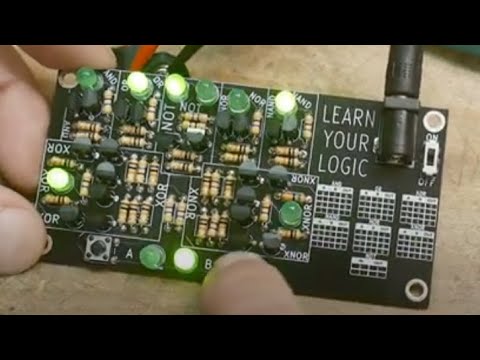 #1385 eLearnTronics Logic Gates Kit