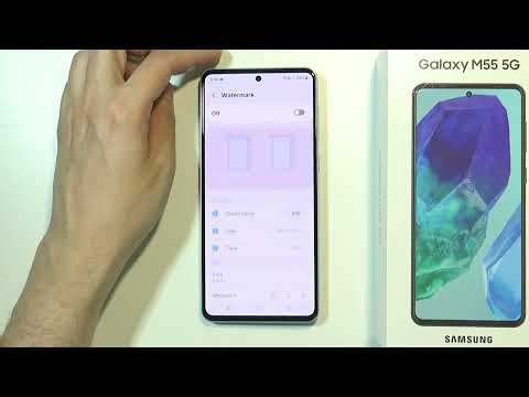 How to Turn ON/OFF Watermark on Samsung Galaxy M55 5G