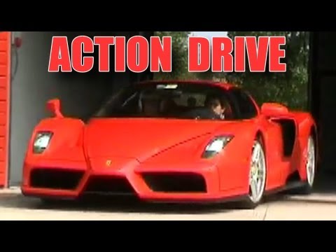 Ferrari Enzo in Action - Ride Burnout Accelerations Drifts Revs