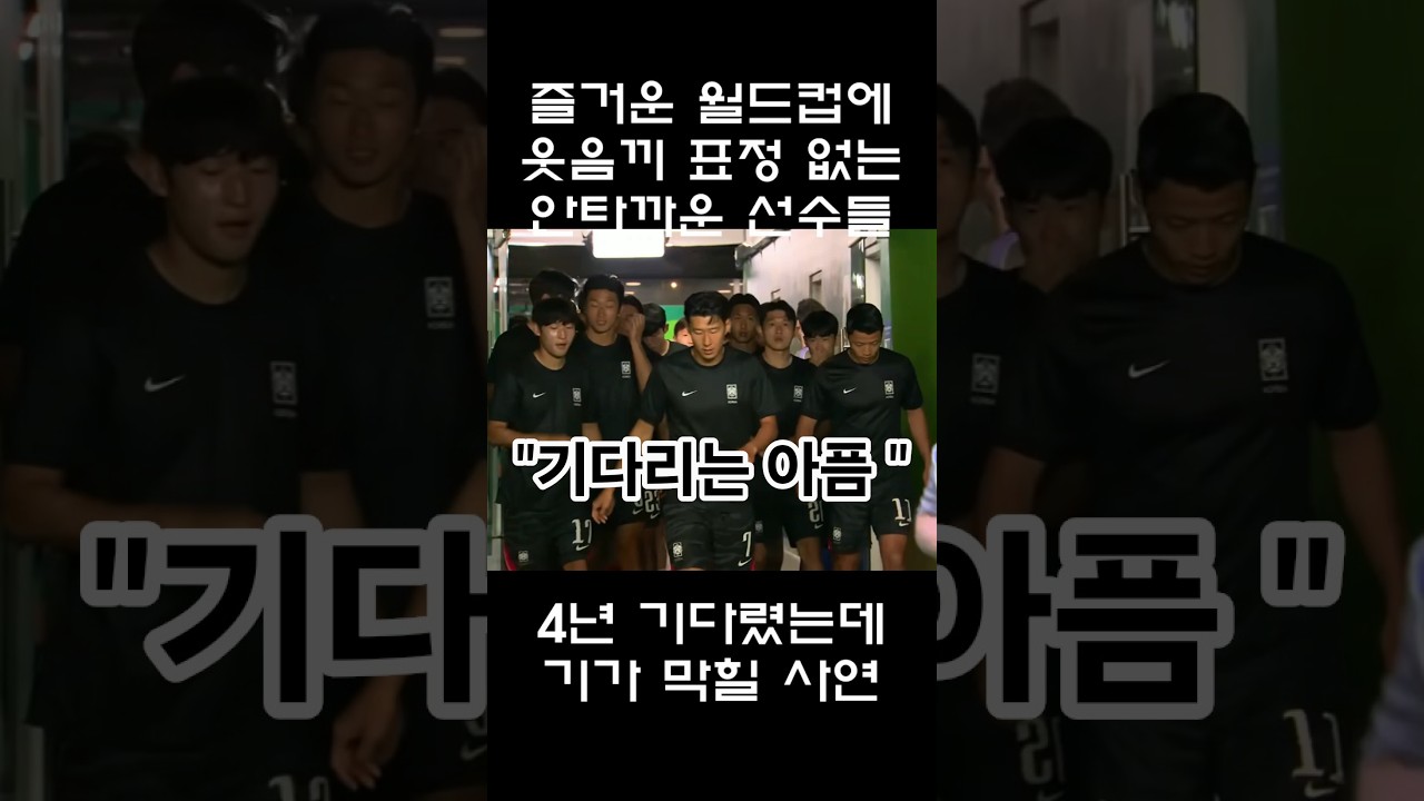 "가슴 아팠던 월드컵"