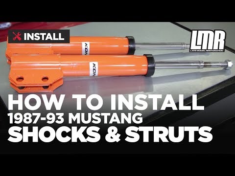 How To Install Fox Body Mustang Shocks & Struts (79-93 All)