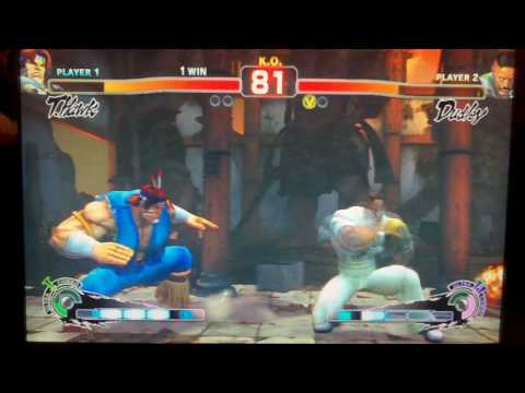 SSF4 Launch Day New Characters Tournament 30/04/10 - Sendo (T. Hawk) v Luke (Dudley)
