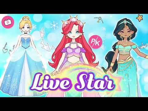 Star Doll: Dress Up & Makeup Video