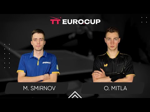 11:00 Mykyta Smirnov - Oleksii Mitla 13.03.2025 TT Euro.Cup Final Master. TABLE 4