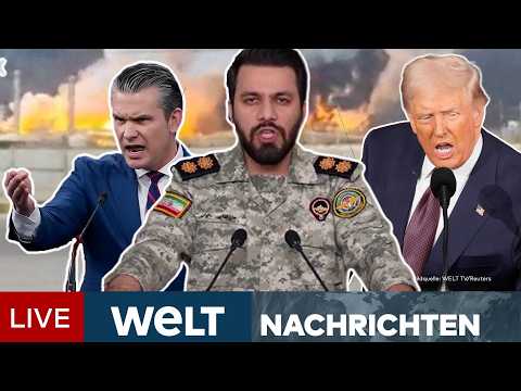 Video Thumbnail: IRAN-KRIEG: Trump völlig überrascht ‒ Macht der Mullahs wohl völlig unterschätzt | WELT LIVESTREAM