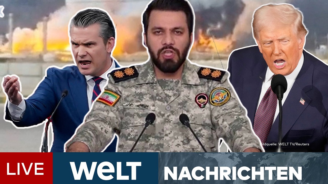 IRAN-KRIEG: Trump völlig überrascht ‒ Macht der Mullahs wohl völlig unterschätzt | WELT LIVESTREAM