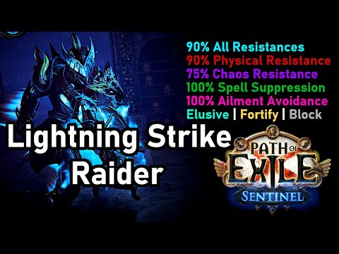 [PoE 3.18] Lightning Strike Raider Build | My Fastest and Tankiest Character Yet
