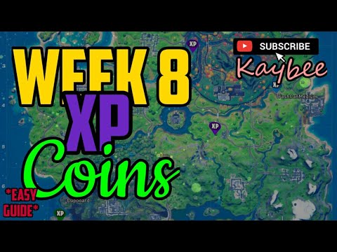 ALL XP COINS LOCATIONS IN FORTNITE SEASON 4 CHAPTER 2 (WEEK 8)