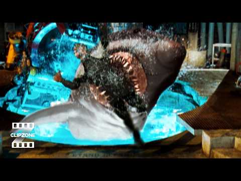 Deep Blue Sea | Surprise Shark Attack! | ClipZone: High Octane Hits