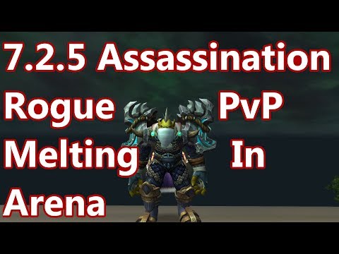 One Shotting in 2v2 - 7.2.5 Assassination Rogue PvP - WoW Legion