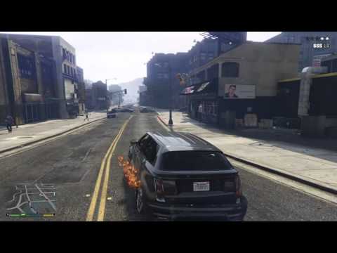 Grand Theft Auto V CAR EXPLOSION!!!!!!!!!!!!!!!!