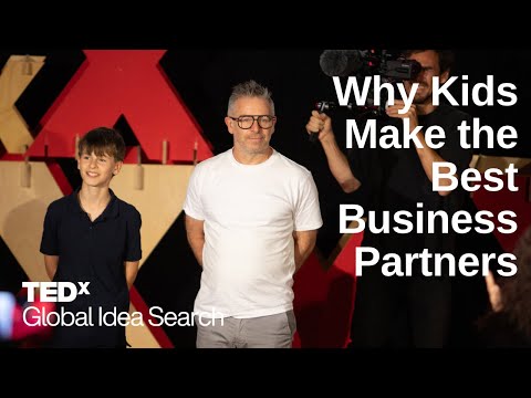 Why Kids Make the Best Business Partners | Nikolas & Harry Robinson | TEDxSydney GIS
