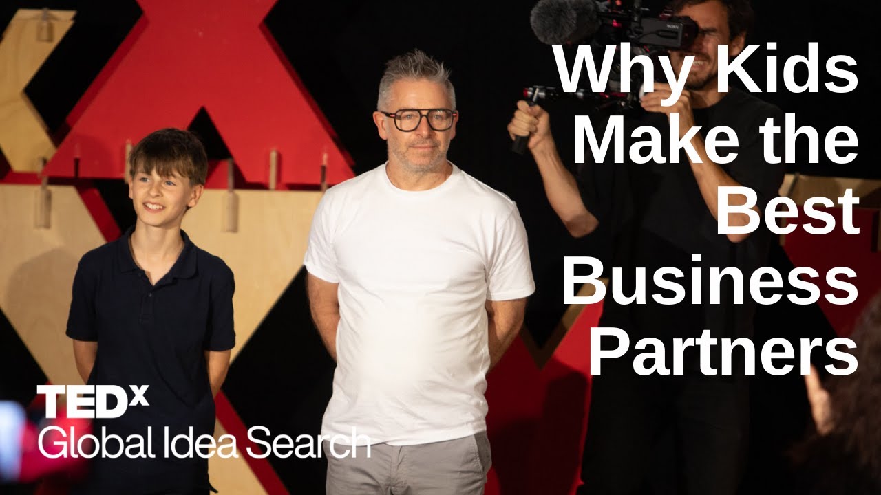 Why Kids Make the Best Business Partners | Nikolas & Harry Robinson | TEDxSydney GIS