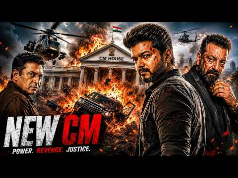 NEW CM Full Movie Hindi Dubbed 2026 | Thalapathy Vijay | Sanjay Dutt | Pooja | New South Movie 2026