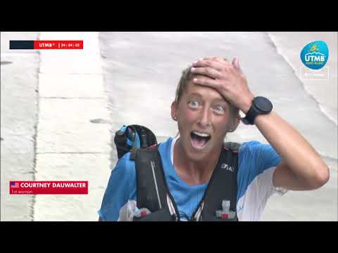 UTMB® 2019 Finisher Woman 1  - Courtney DAUWALTER