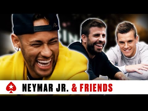 Neymar Jr. Charity Special - Part 2 ♠️  EPT Barcelona 2018 ♠️  PokerStars Global