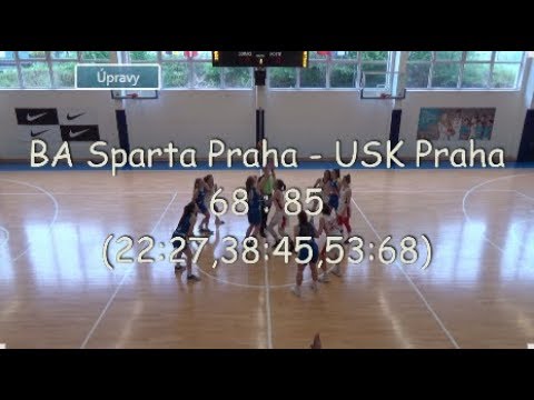 2019 0427 U17 Extraliga _ play off _ BA Sparta Praha - USK Praha 3. zápas