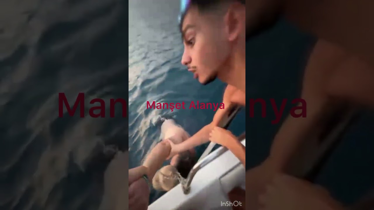 Damlataş Açıklarında Boğulma Tehlikesi Geçiren Turisti Kadir Emir Tanrıtanır Kurtardı