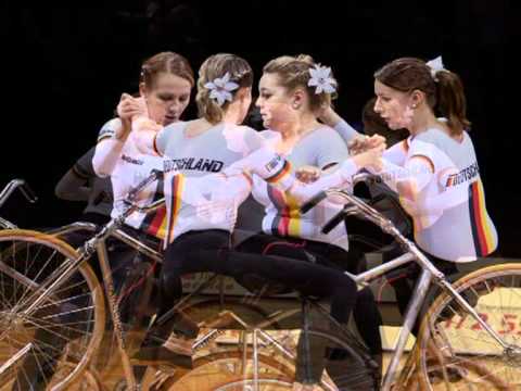 WM 4er Kunstrad Frauen Deutschland - Stuttgart 2010 DIASHOW