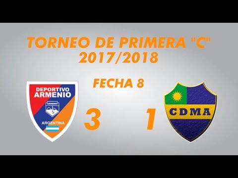 Primera "C" 2017/2018 - Fecha 8 - Deportivo Armenio 3 Alem 1