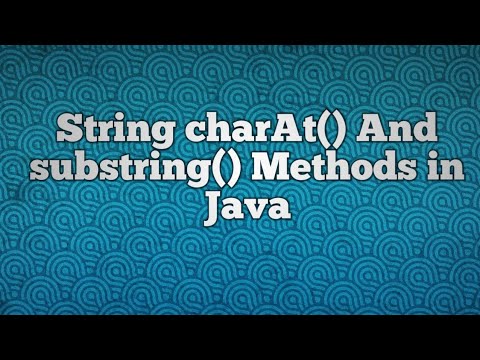 Charat Method In Java String Methods 5 Stringmethods Java Charat Strings