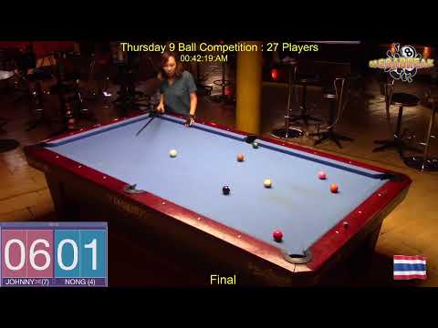 Thursday 9 Ball Competition: 09/03/23
