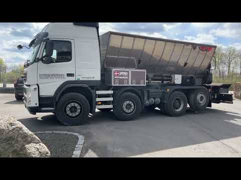 Video: Volvo FM420 med JØNI asfaltudlægger 1