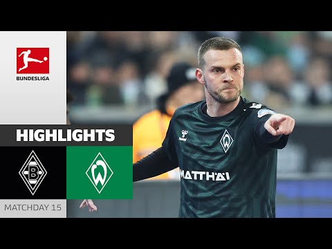 Equaliser Through Goalkeeper Error! | Borussia M'gladbach - Werder Bremen | Highlights | Bundesliga