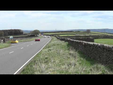 F40 Fly-by flames - Supercardriver charity rides