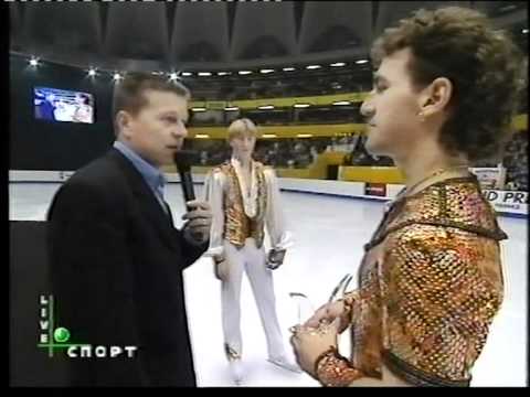 Evgeni Plushenko 2000 Grand Prix Final awards Ceremony