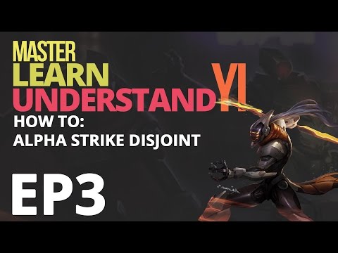 Cowsep - Master Yi Tutorial EP3: Alpha Strike Disjointing