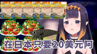 [Vtub] Ina：回家後的伙食費是日本的三倍