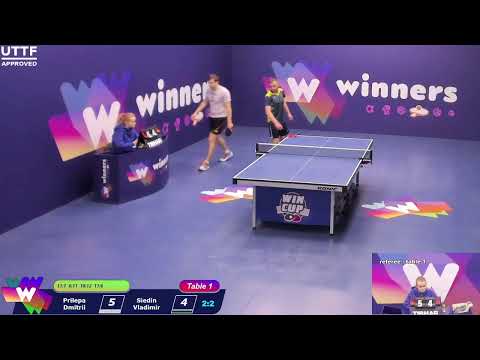WINners CUP table 1 07.02 Prilepa Dmitrii - Siedin Vladimir 13:30