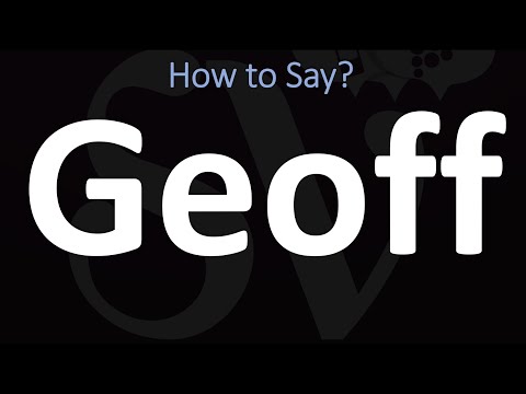 How to Pronounce Geoff? (CORRECTLY)