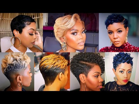 Two Tone Pixie Cut