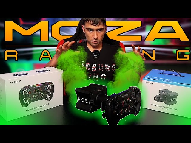 Vídeo relacionado con MOZA RACING R9 Direct Drive Volante de Juego Negro USB PC