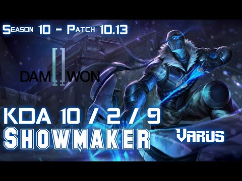 DWG Showmaker VARUS vs ZED Mid - Patch 10.13 KR Ranked