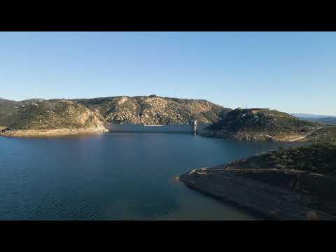 San Vicente Reservoir Aerial Views - Drone Company San Diego