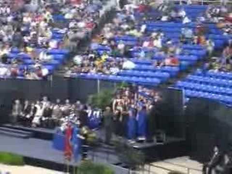 Miranda and the LHS Choraliers Singing For Good Graduation 2008