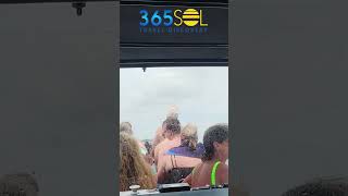 The water taxi ride back from excursion | Carnival Celebration Cruise review