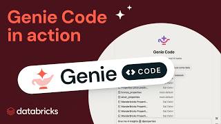 Genie Code in action - An end-to-end demo.