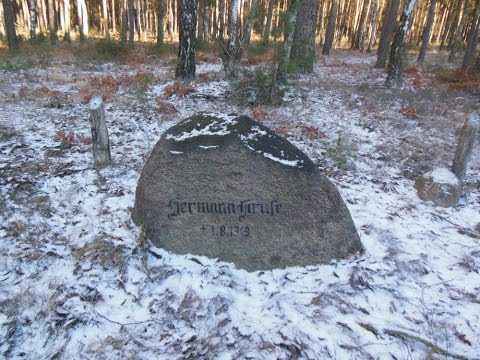 Vergessene Denkmäler in der Colbitz-Letzlinger Heide, Teil 1, Hermann-Kruse-Stein