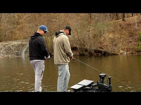 Pro Anglers Get A First Look At The New Garmin Spy™ Pole