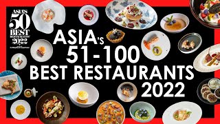 Discover the 51 to 100 Best Restaurants in Asia!
