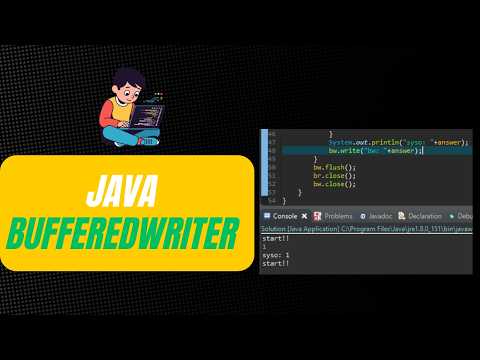 Java Bufferedwriter Tutorial With Examples