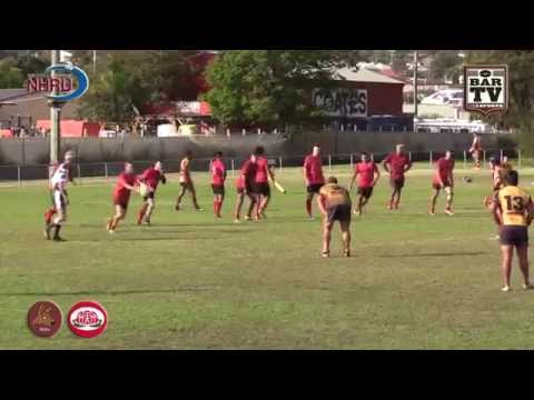 2015 NHRU Round 5 Premier 2 Highlights - Lake Macquarie v Waratah